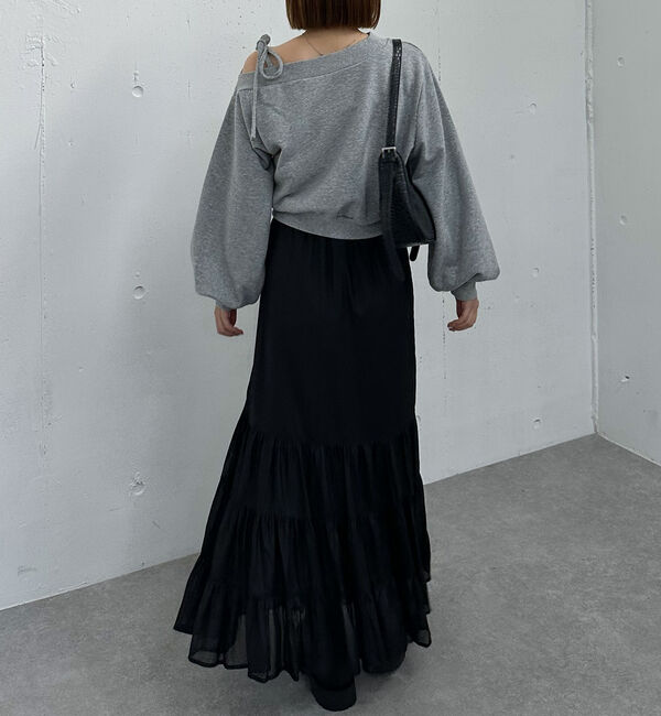 archives「肩リボンワンショルスウェット／」|Tシャツ・カットソー|