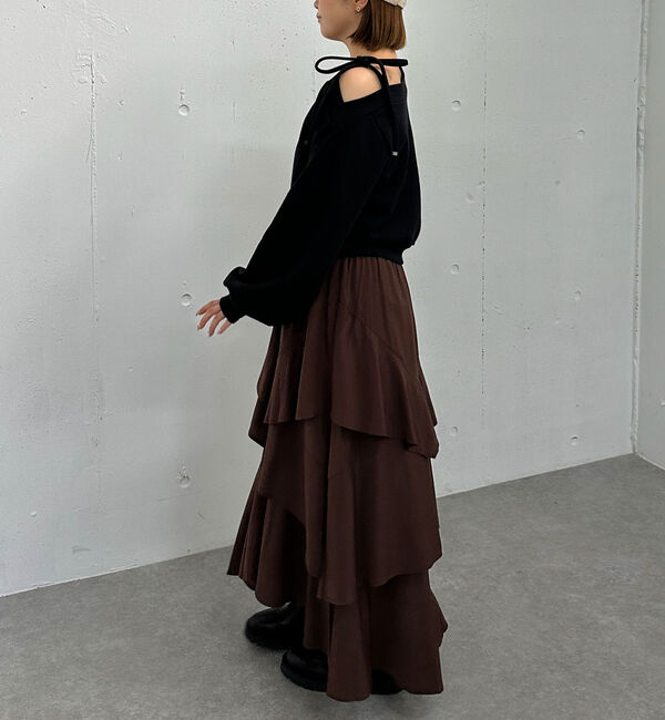 archives「肩リボンワンショルスウェット／」|Tシャツ・カットソー|