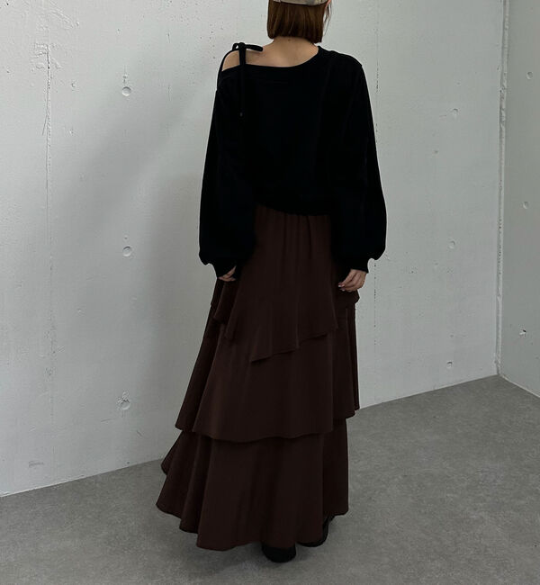 archives「肩リボンワンショルスウェット／」|Tシャツ・カットソー|