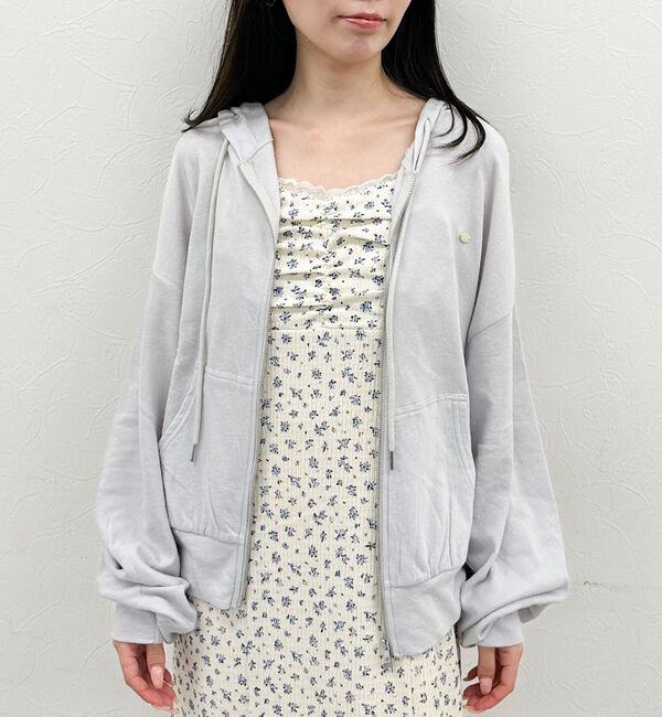 archives「シアー裏毛ルーズパーカー」|パーカー|