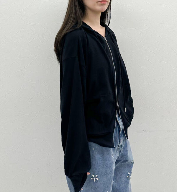 archives「シアー裏毛ルーズパーカー」|パーカー|
