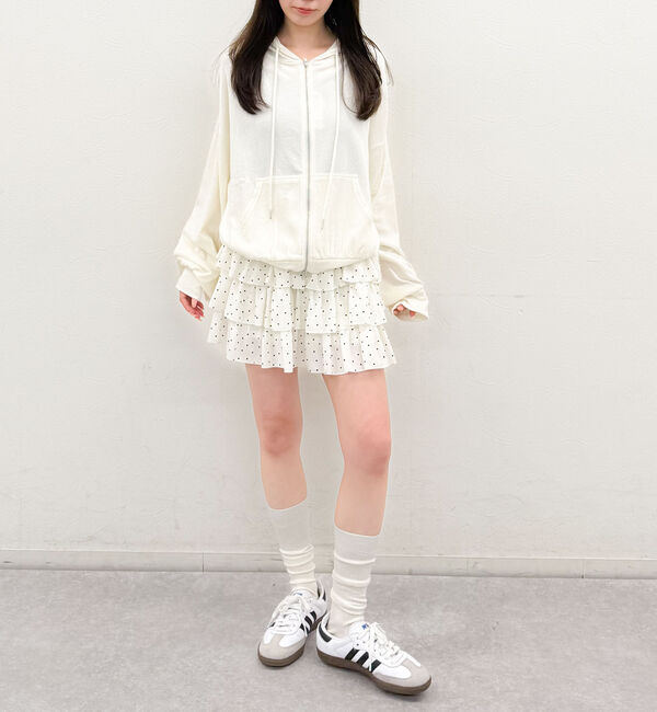 archives「シアー裏毛ルーズパーカー」|パーカー|