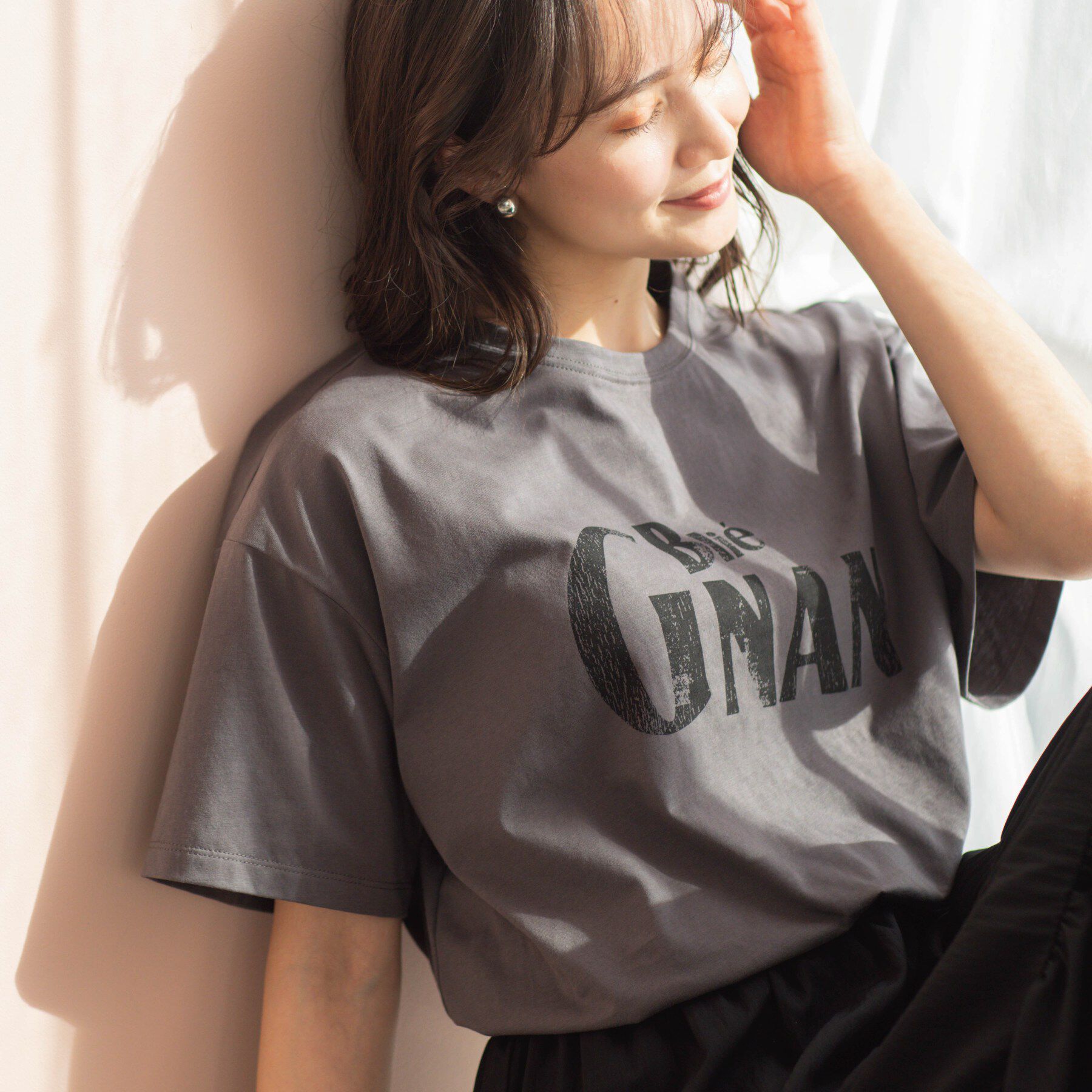 SHOO･LA･RUE「カジュアルプリントTシャツ」|Tシャツ・カットソー|