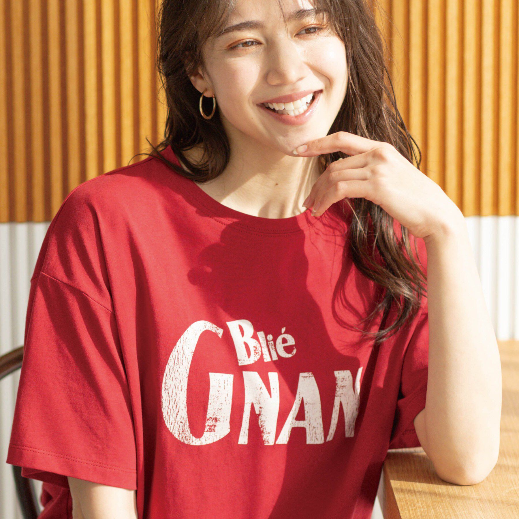 SHOO･LA･RUE「カジュアルプリントTシャツ」|Tシャツ・カットソー|