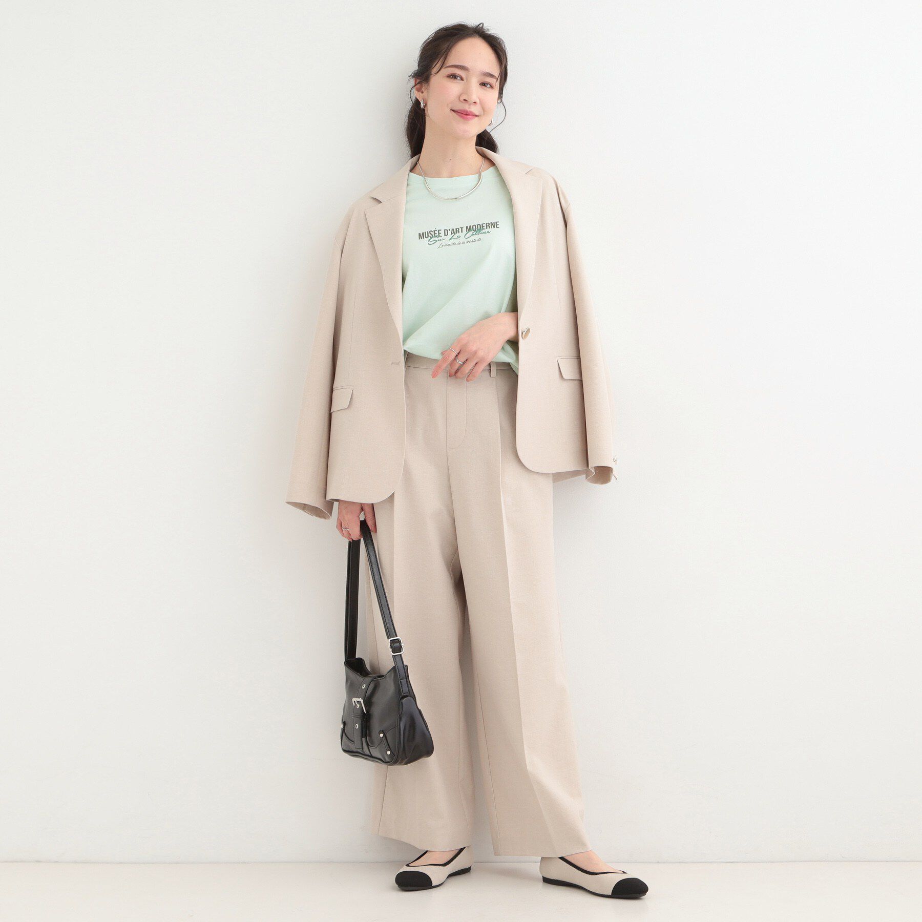 SHOO･LA･RUE「プチプラベーシックプリントTシャツ」|Tシャツ・カットソー|