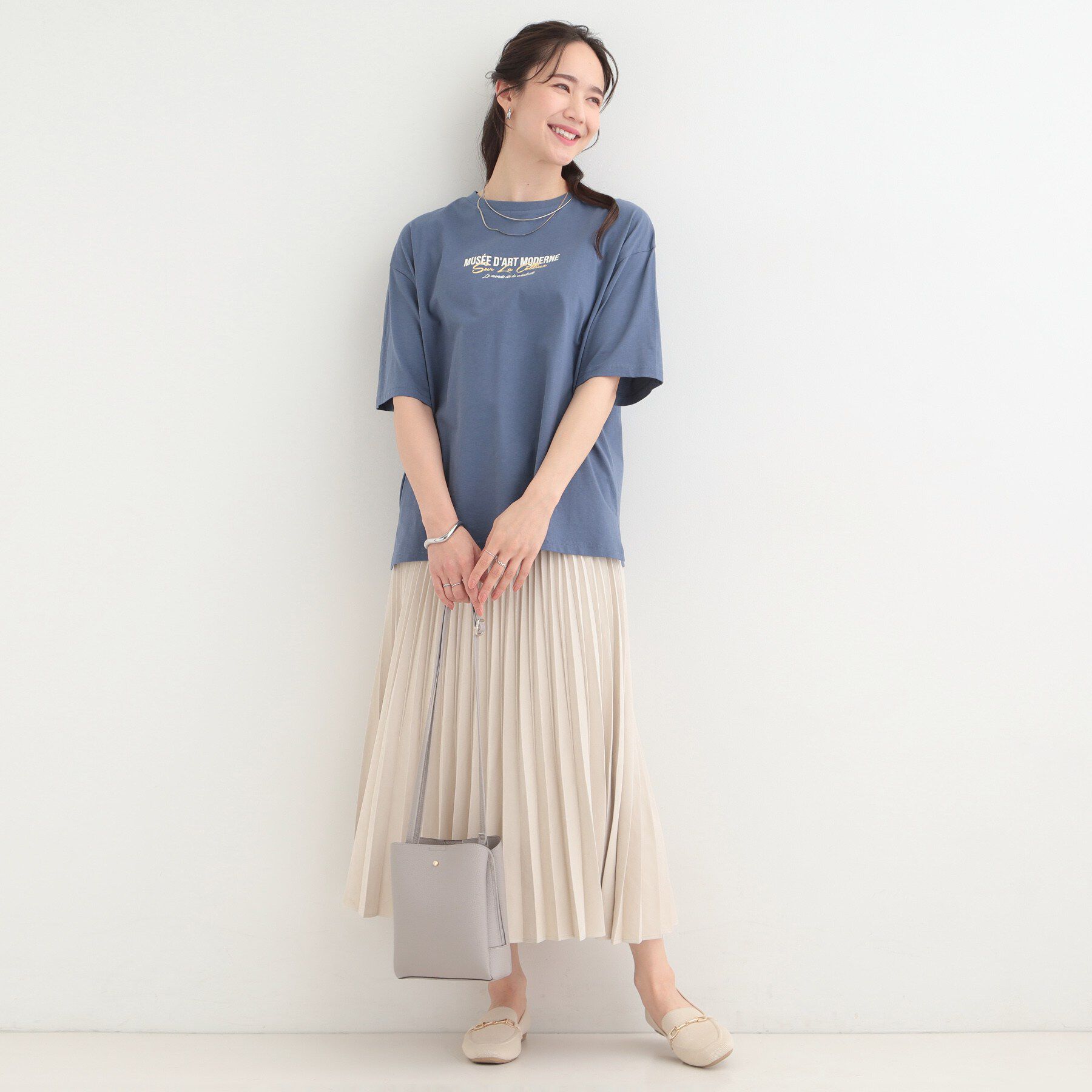 SHOO･LA･RUE「プチプラベーシックプリントTシャツ」|Tシャツ・カットソー|