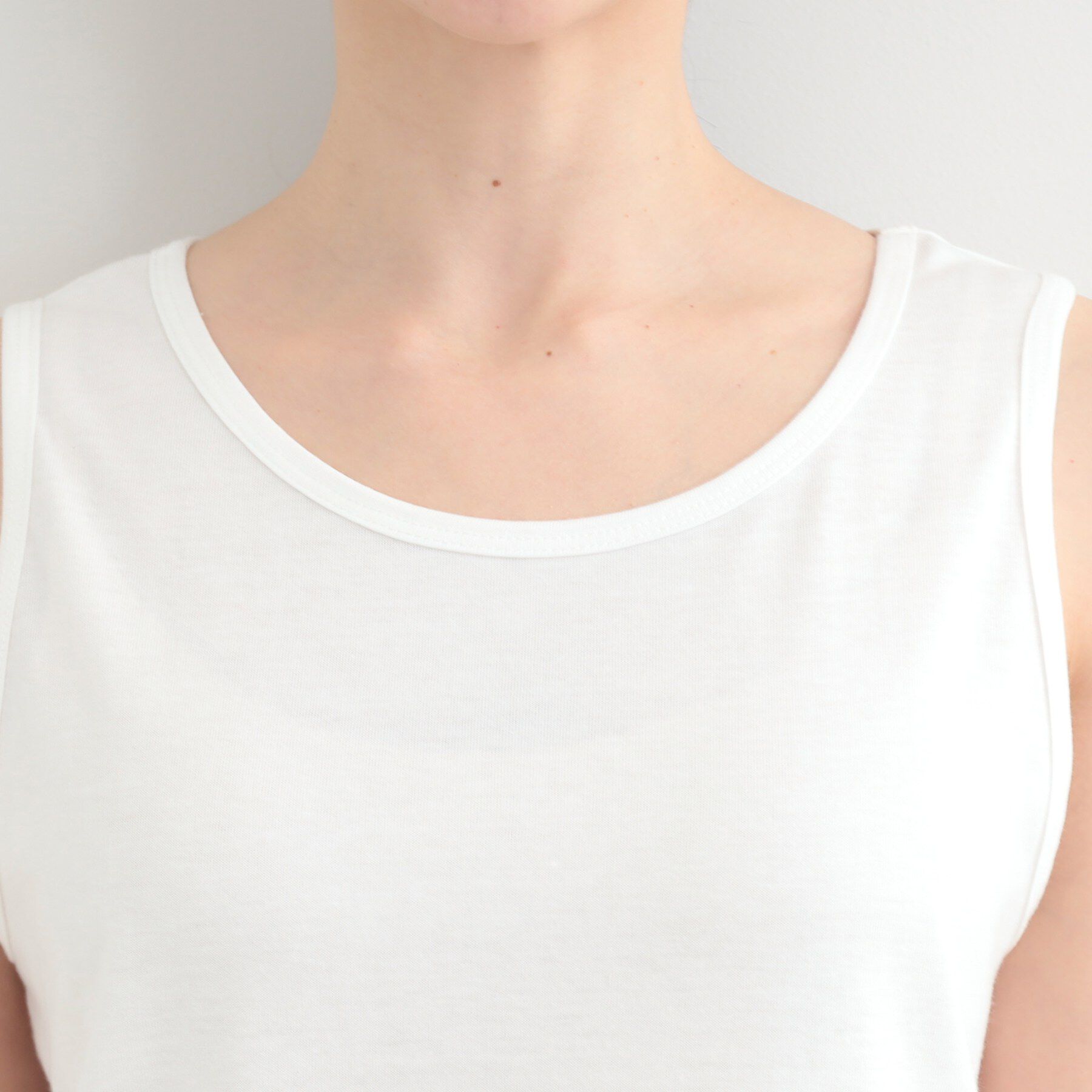 SHOO･LA･RUE「【2点セット】透かし編み柄が上品なタンク付きニットセット」|その他|