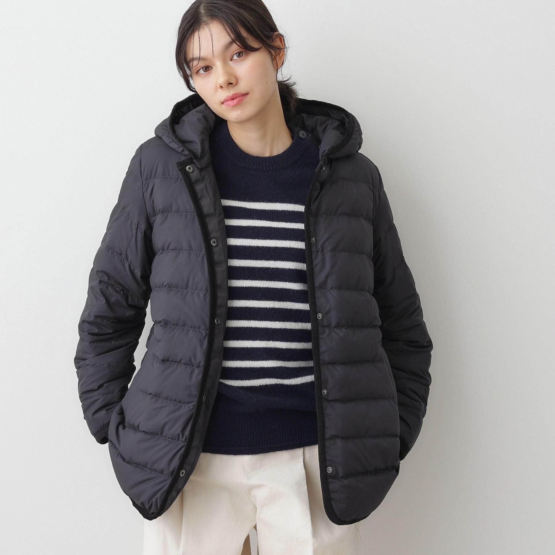 Dessin「【撥水・2WAY】ミュラーダウンコートミドル丈」|ダウン|ネイビー(094)