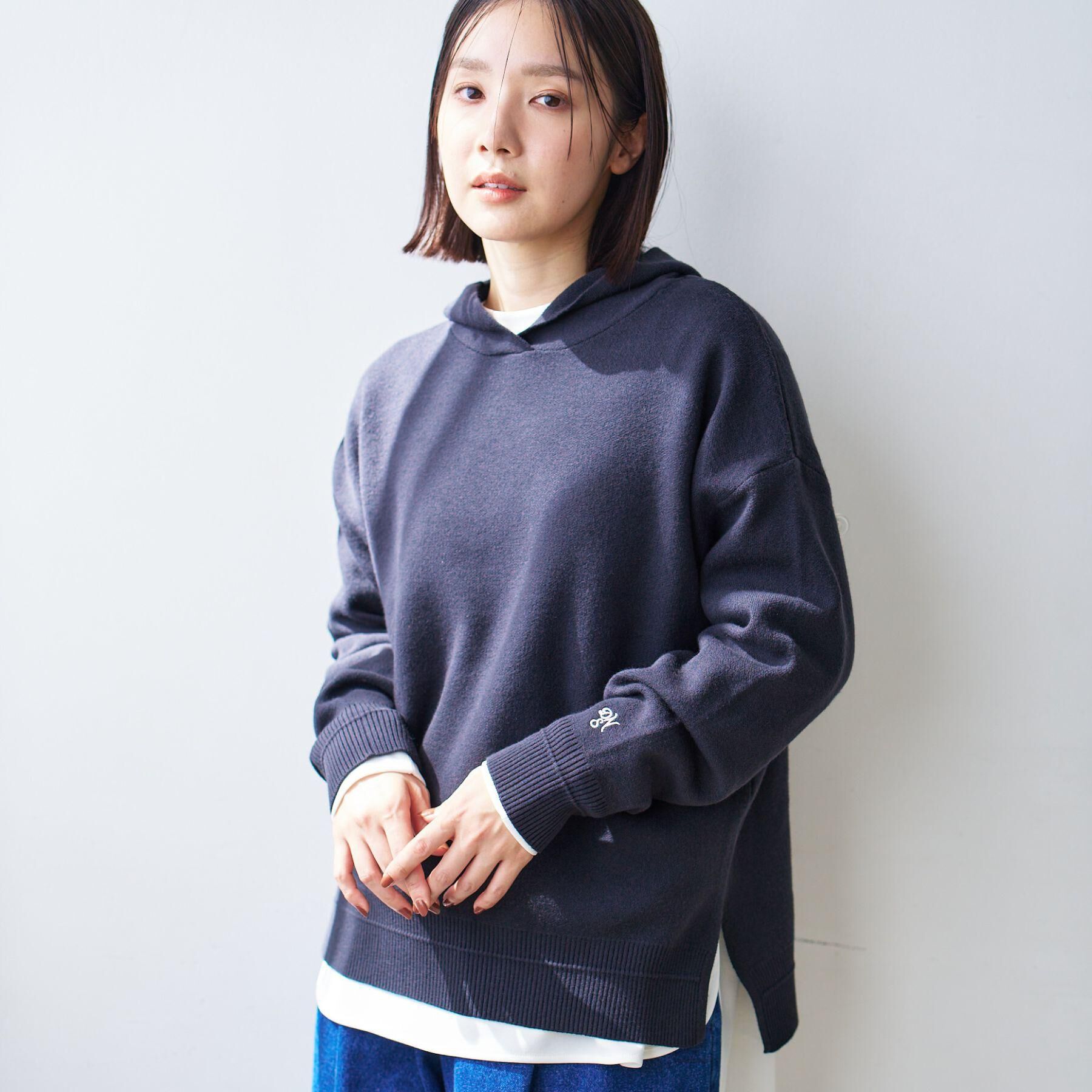 Dessin「【洗える／体型カバー】ちょうどいいニットパーカ」|ニット・セーター|