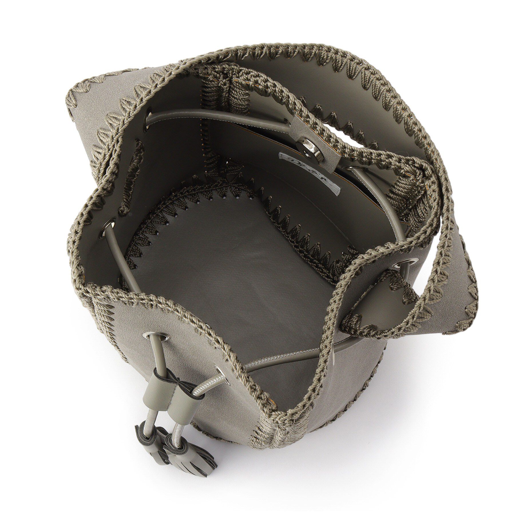 Dessin「【軽量】スエードライク巾着バケツバッグ」|ハンドバッグ|