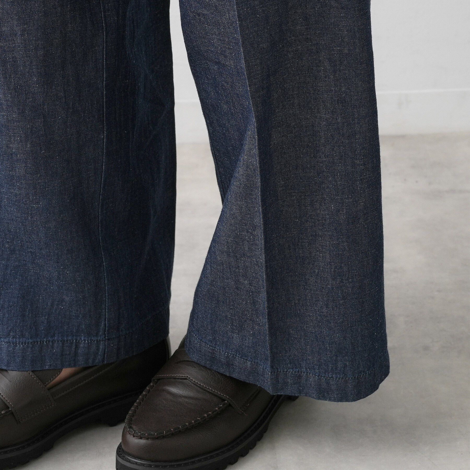 Dessin「【洗える】綿麻マリンワイドデニムパンツ」|その他|