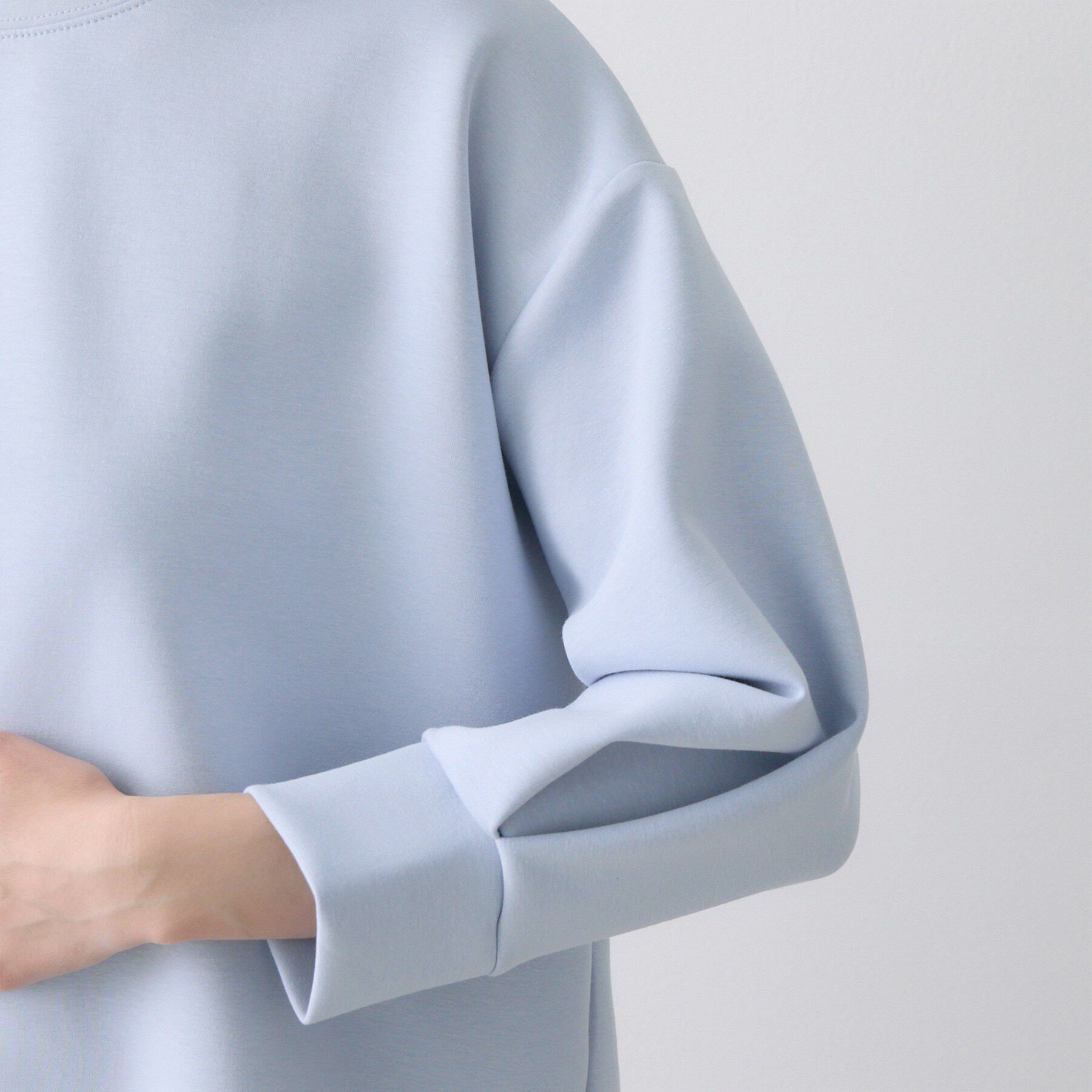 Dessin「【洗える】8分袖ボンディングカットソー」|Tシャツ・カットソー|