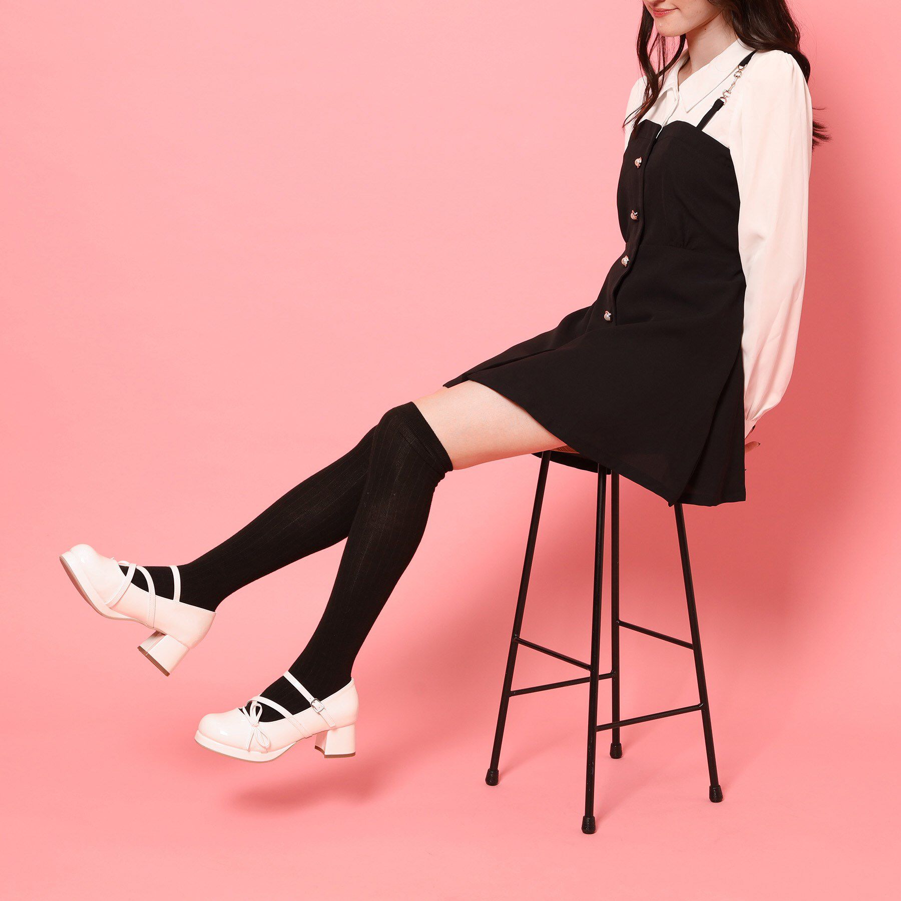 csT&P「バレエコアリボン付きパンプス」|パンプス|