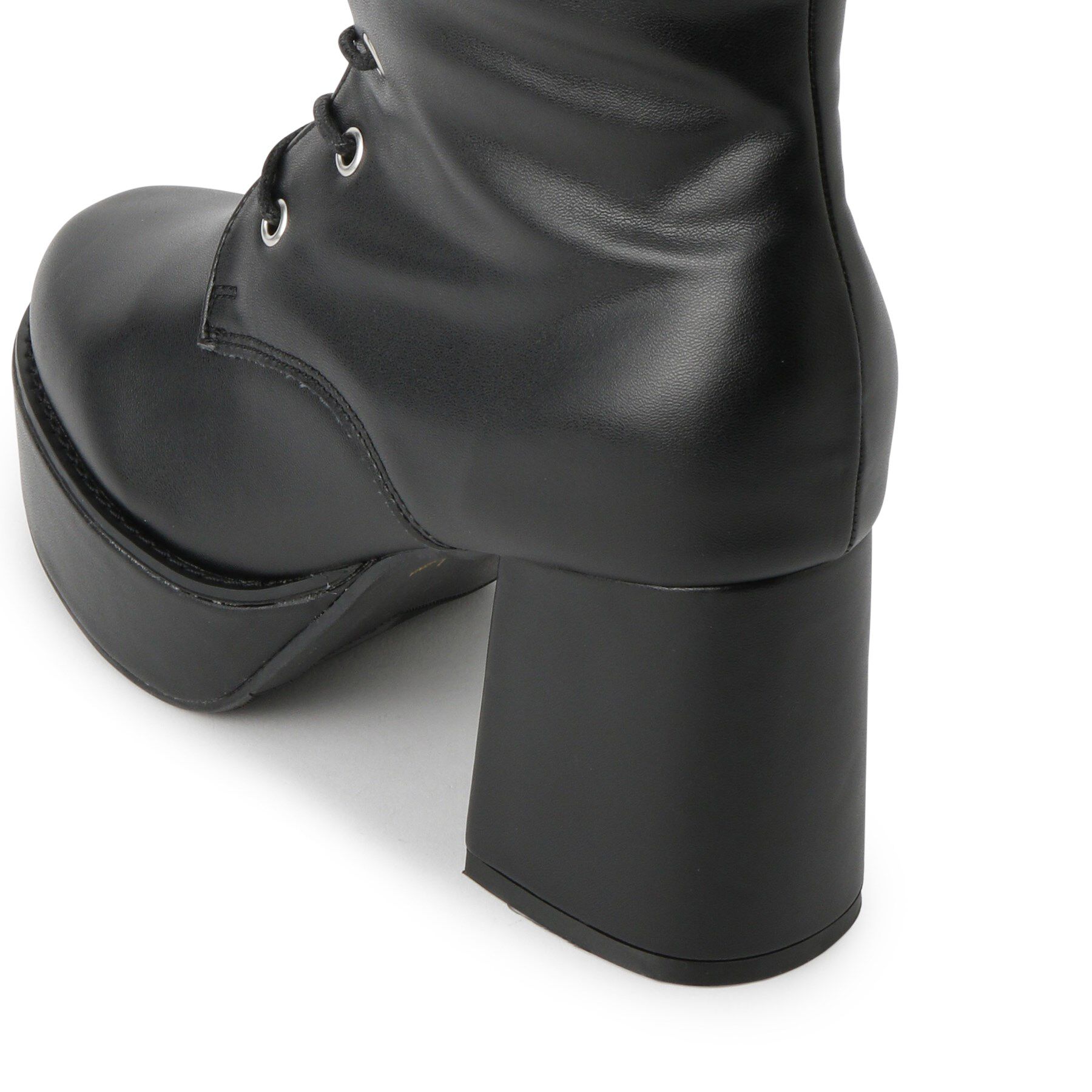 csT&P「厚底レースアップ」|ショートブーツ|