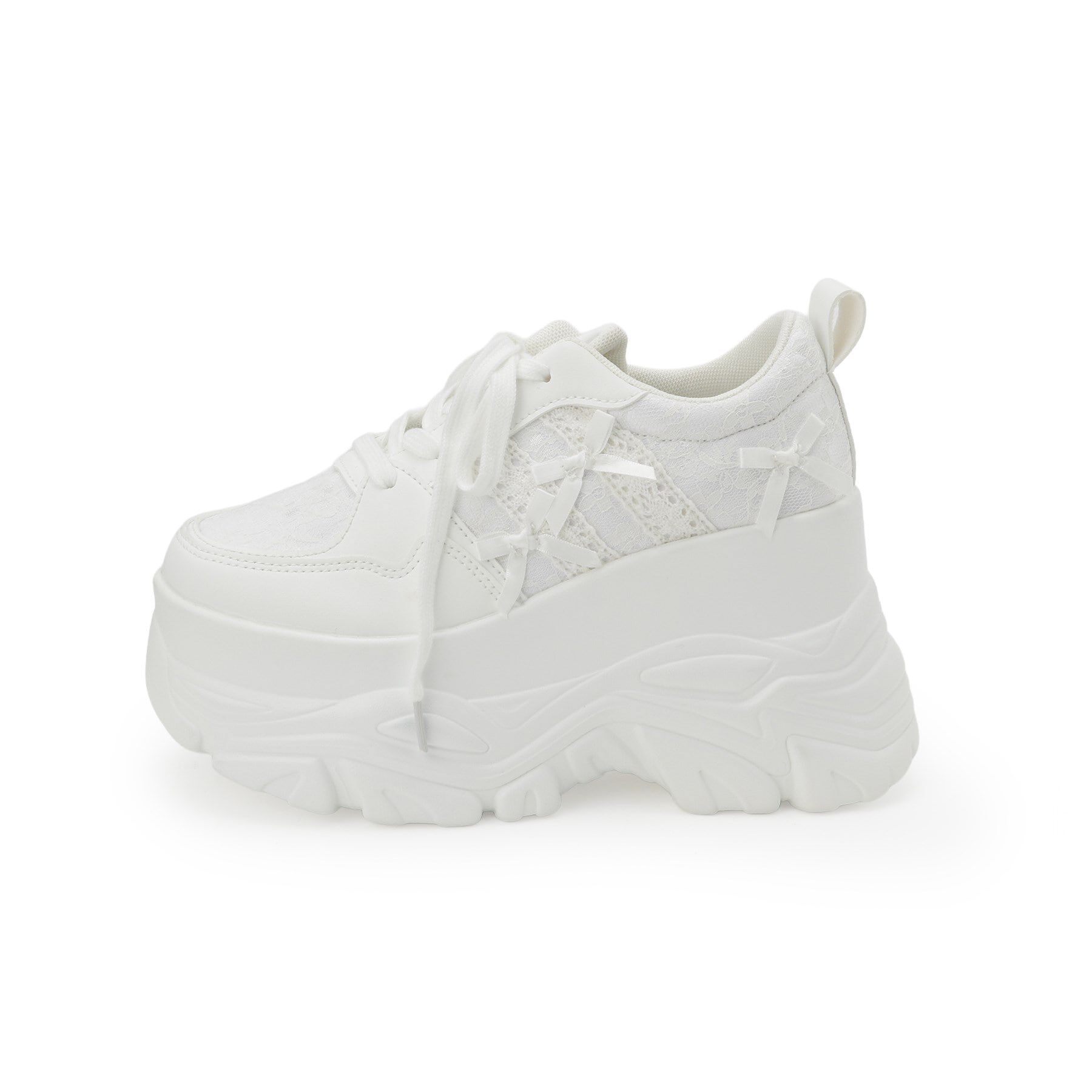 csT&P「厚底リボンスニーカー」|スニーカー|