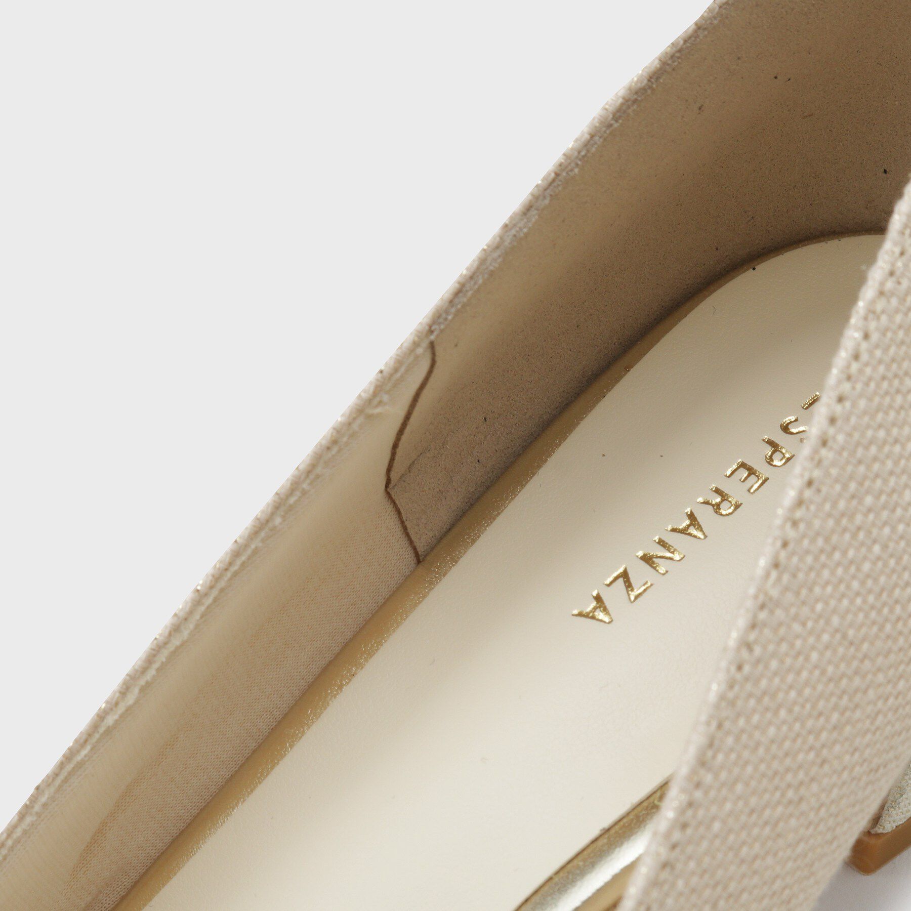 ESPERANZA「ビジューリボンポインテッドパンプス」|パンプス|