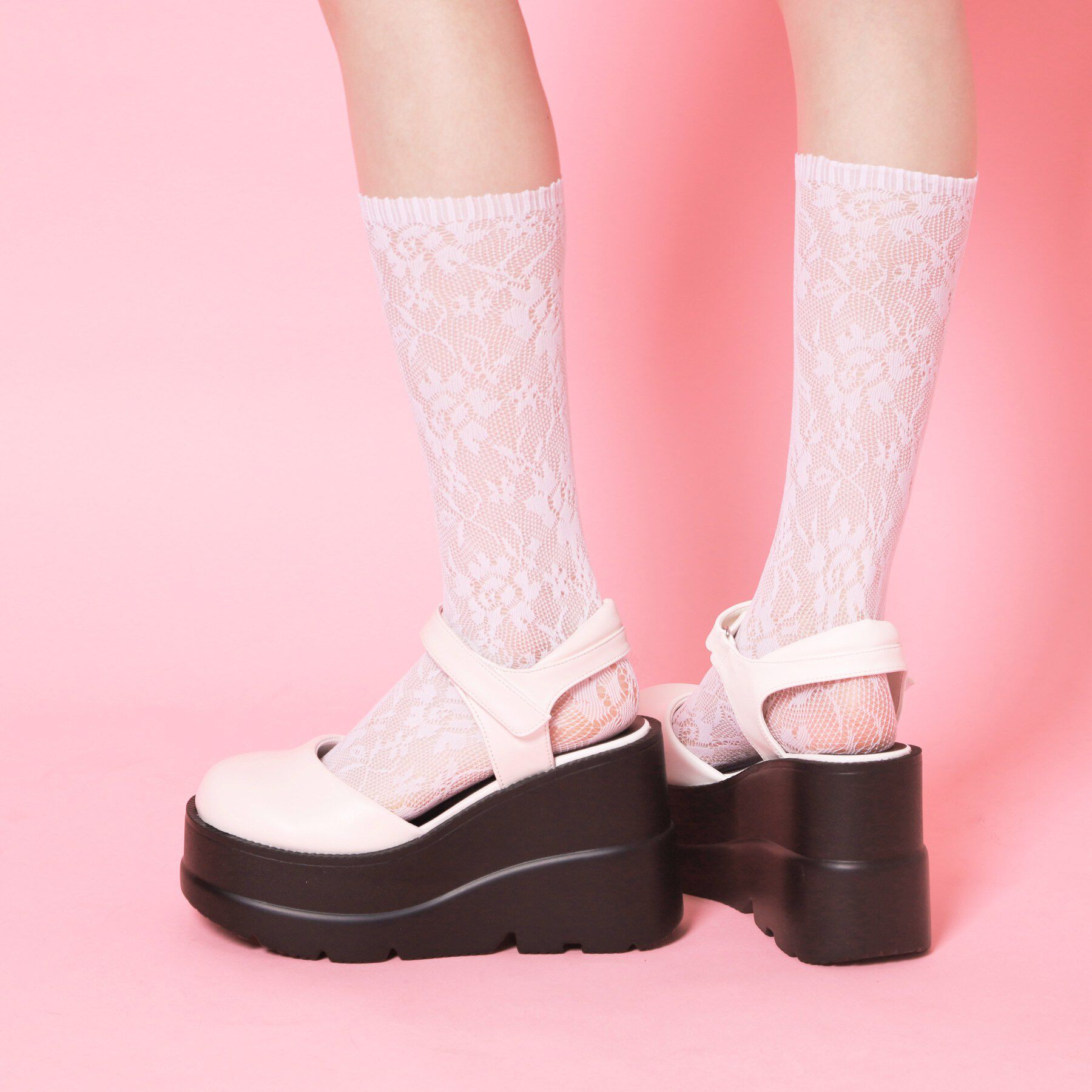 csT&P「厚底ストラップパンプス」|パンプス|