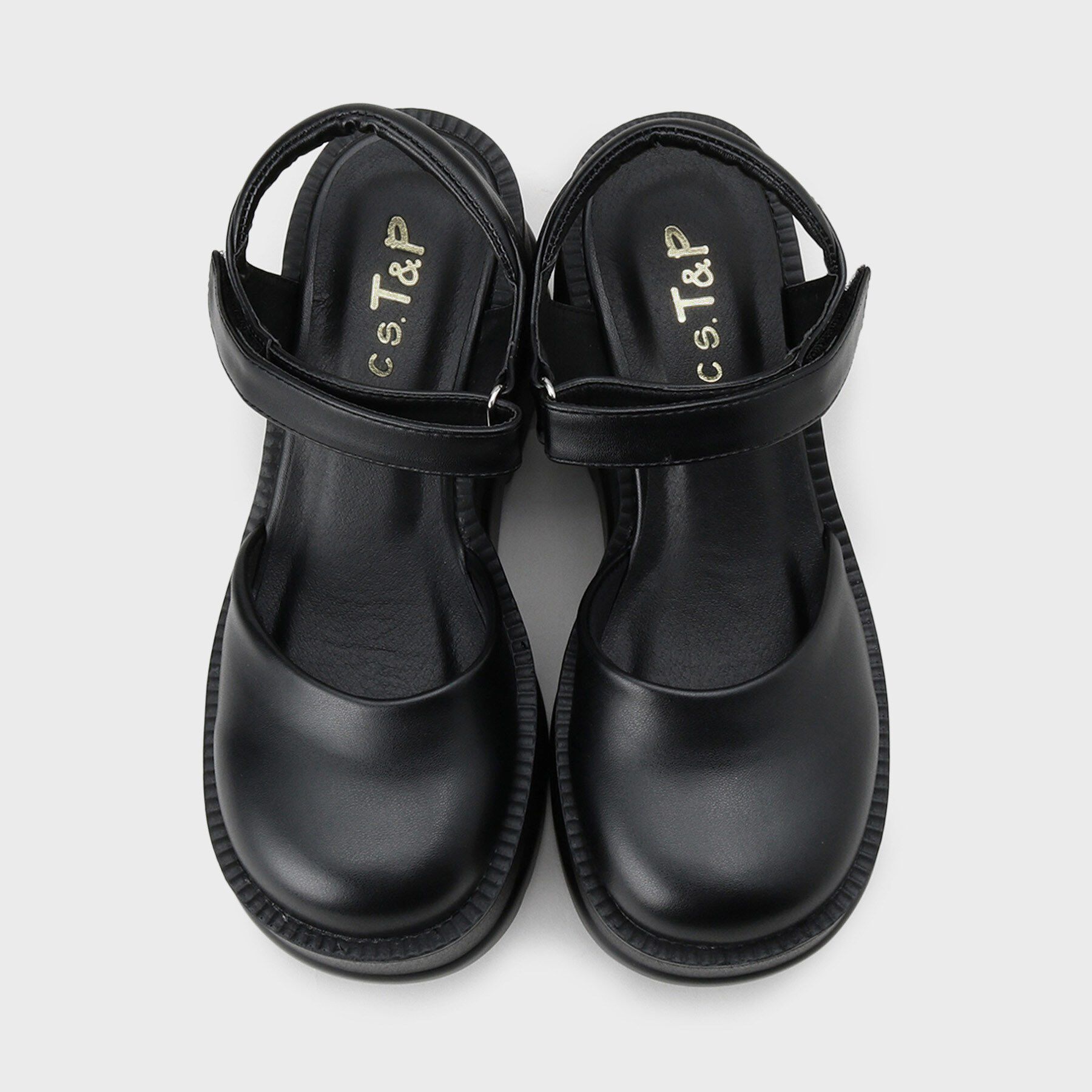 csT&P「厚底ストラップパンプス」|パンプス|