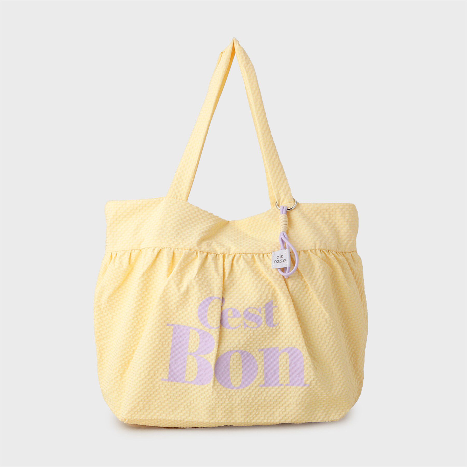 Ober Tashe「【新生活・新学期】チャーム付きビッグトート」|トートバッグ|