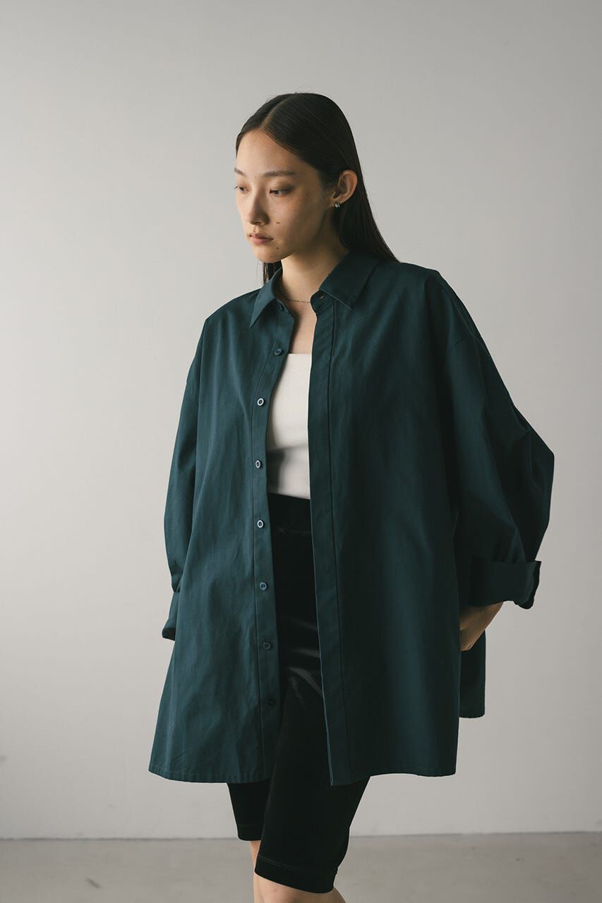 STYLEMIXER「2WAYオーバーサイズシャツ」|シャツ・ブラウス|D/GRN3