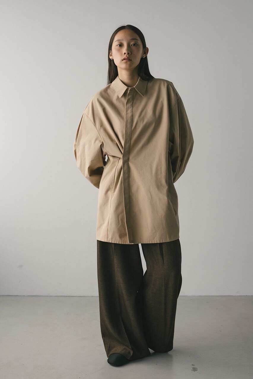 STYLEMIXER「2WAYオーバーサイズシャツ」|シャツ・ブラウス|