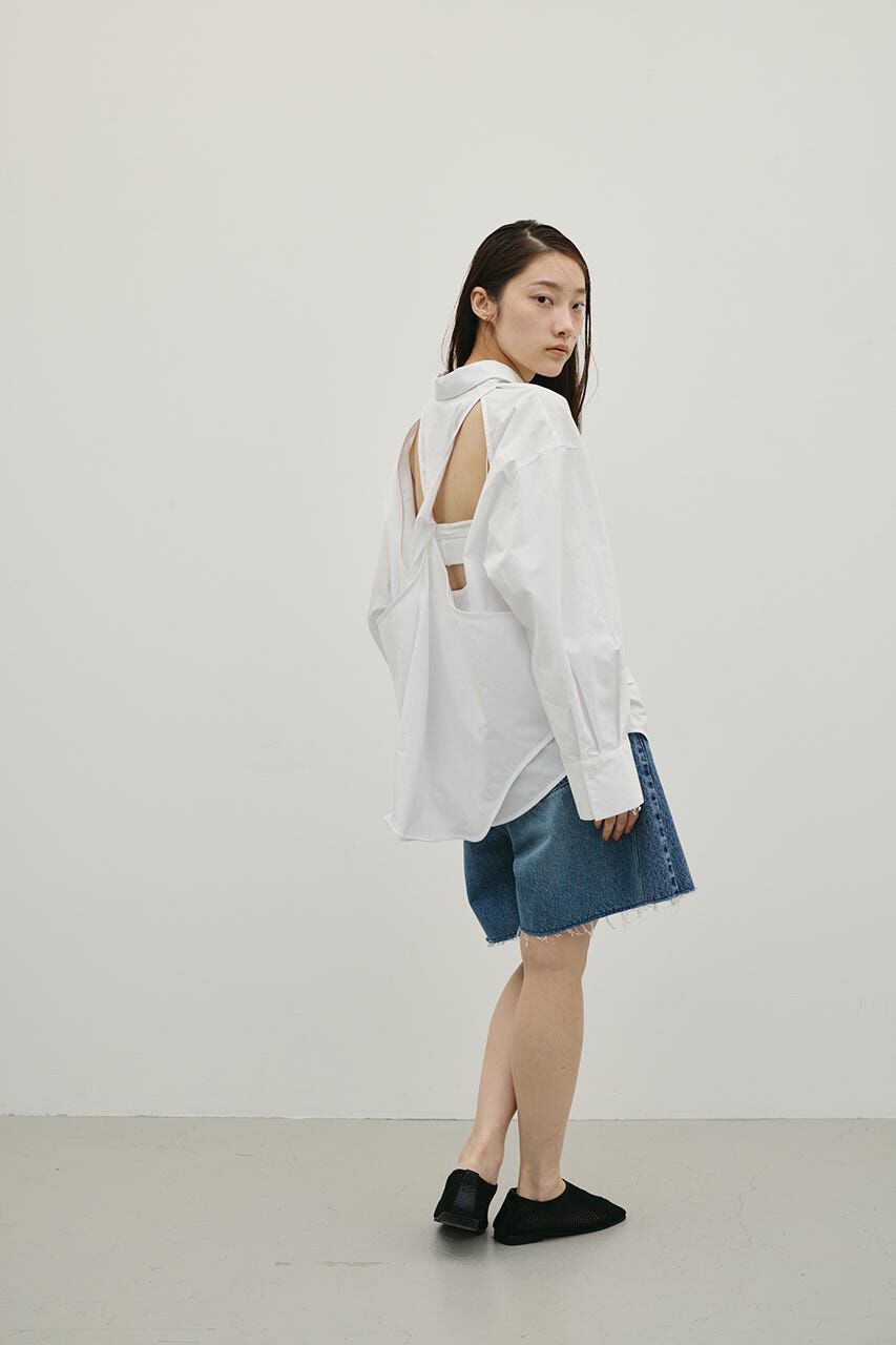 STYLEMIXER「バックオープンデザインシャツ」|シャツ・ブラウス|