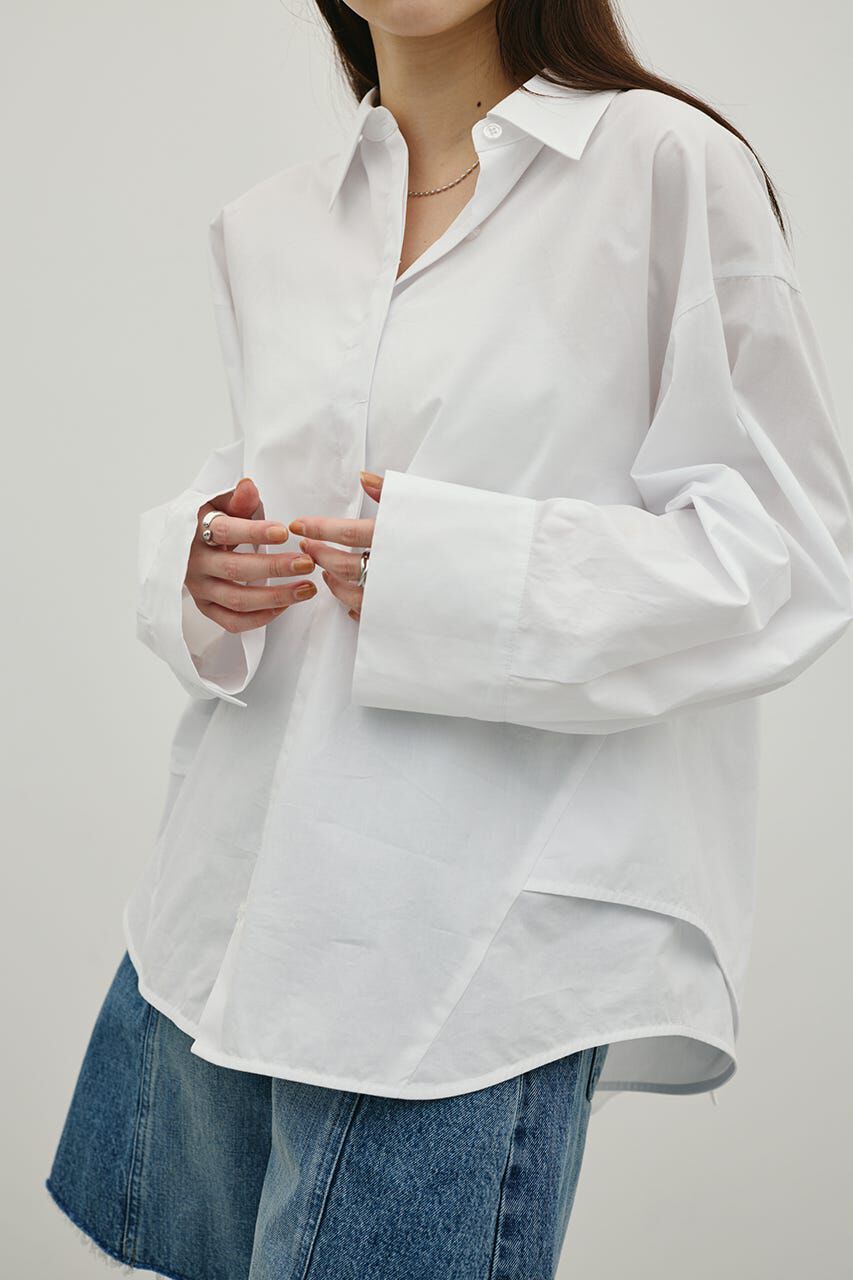 STYLEMIXER「バックオープンデザインシャツ」|シャツ・ブラウス|