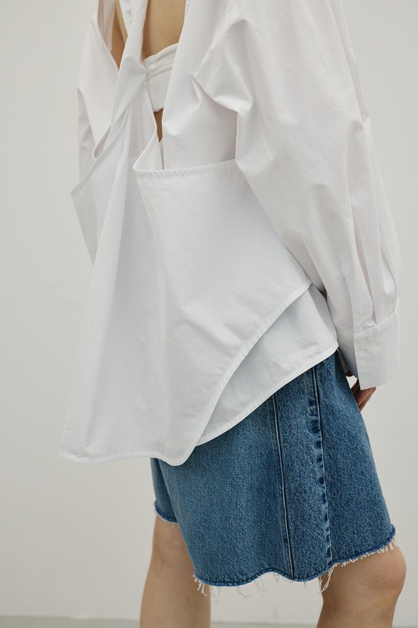 STYLEMIXER「バックオープンデザインシャツ」|シャツ・ブラウス|