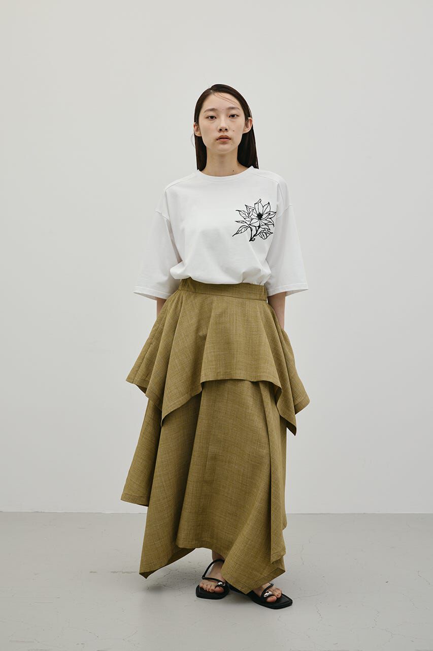 STYLEMIXER「レイヤードフレアスカート」|スカート|