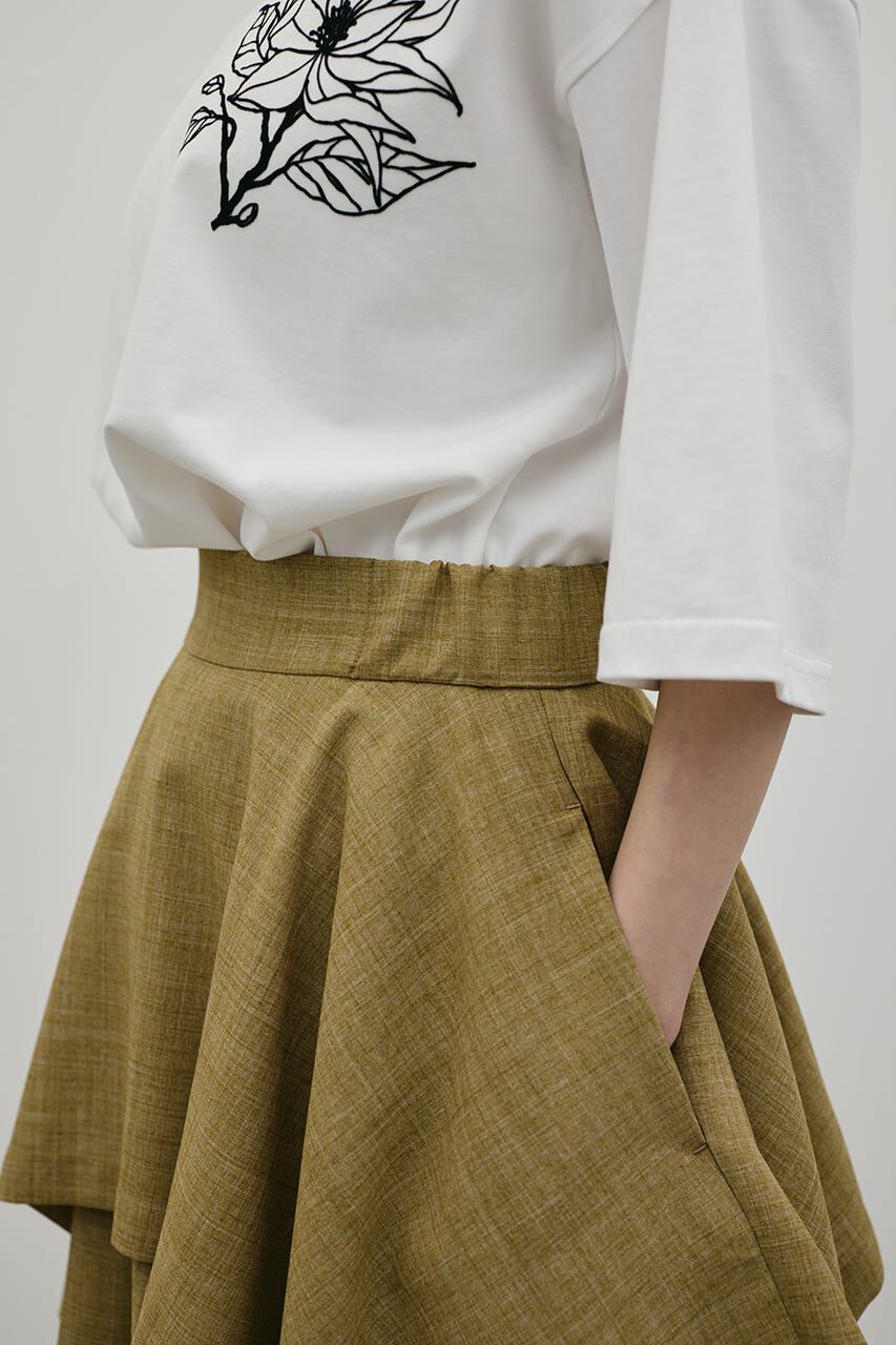 STYLEMIXER「レイヤードフレアスカート」|スカート|