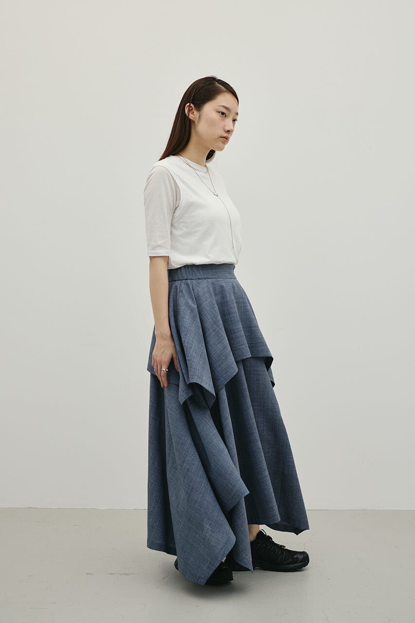 STYLEMIXER「レイヤードフレアスカート」|スカート|