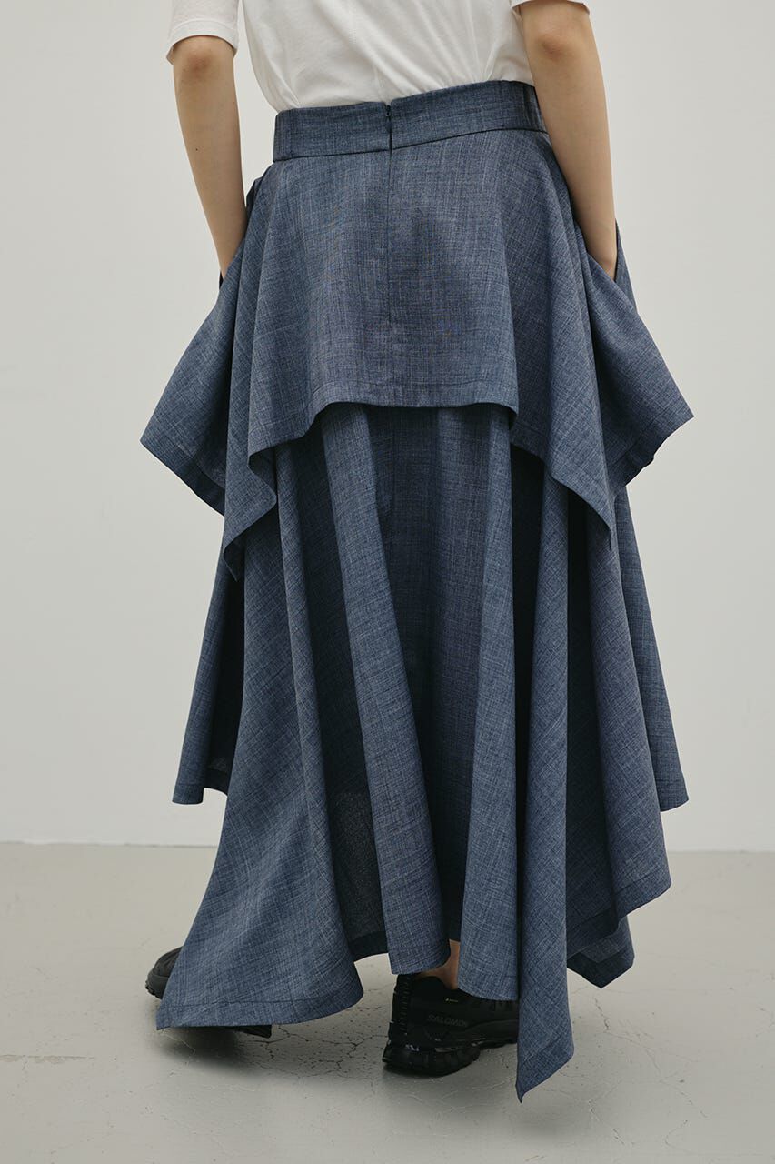 STYLEMIXER「レイヤードフレアスカート」|スカート|