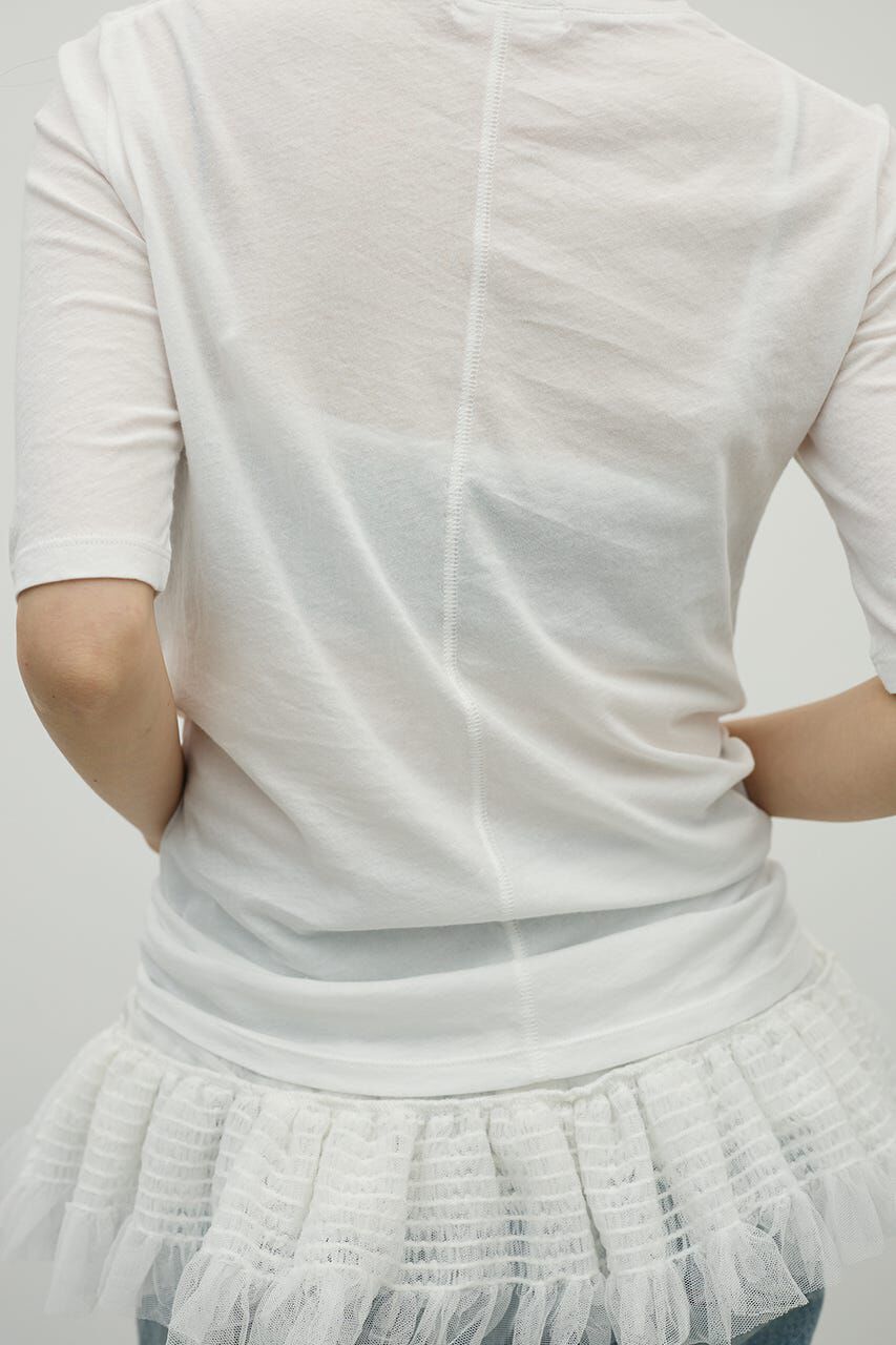 STYLEMIXER「シアーバックシームT」|Tシャツ・カットソー|