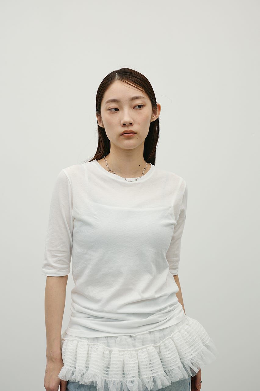 STYLEMIXER「シアーバックシームT」|Tシャツ・カットソー|