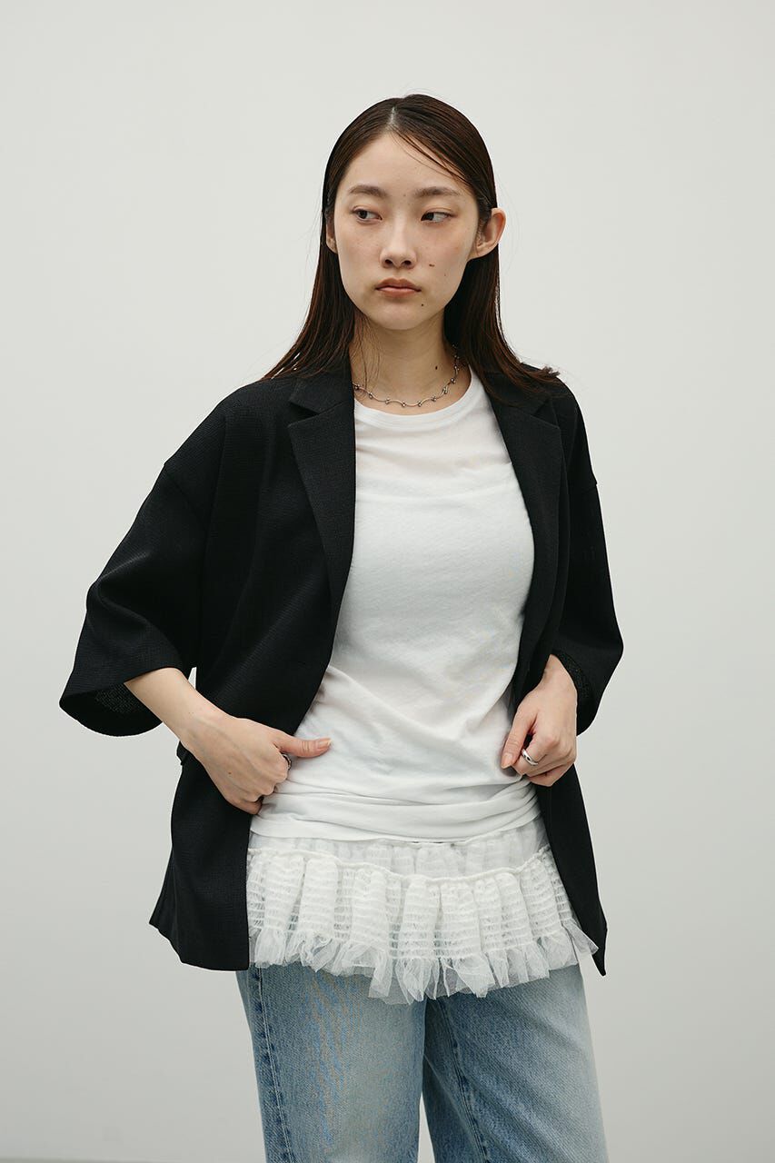 STYLEMIXER「シアーバックシームT」|Tシャツ・カットソー|