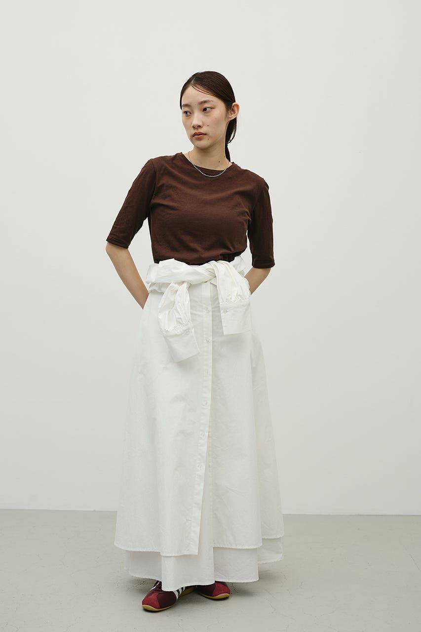 STYLEMIXER「シアーバックシームT」|Tシャツ・カットソー|