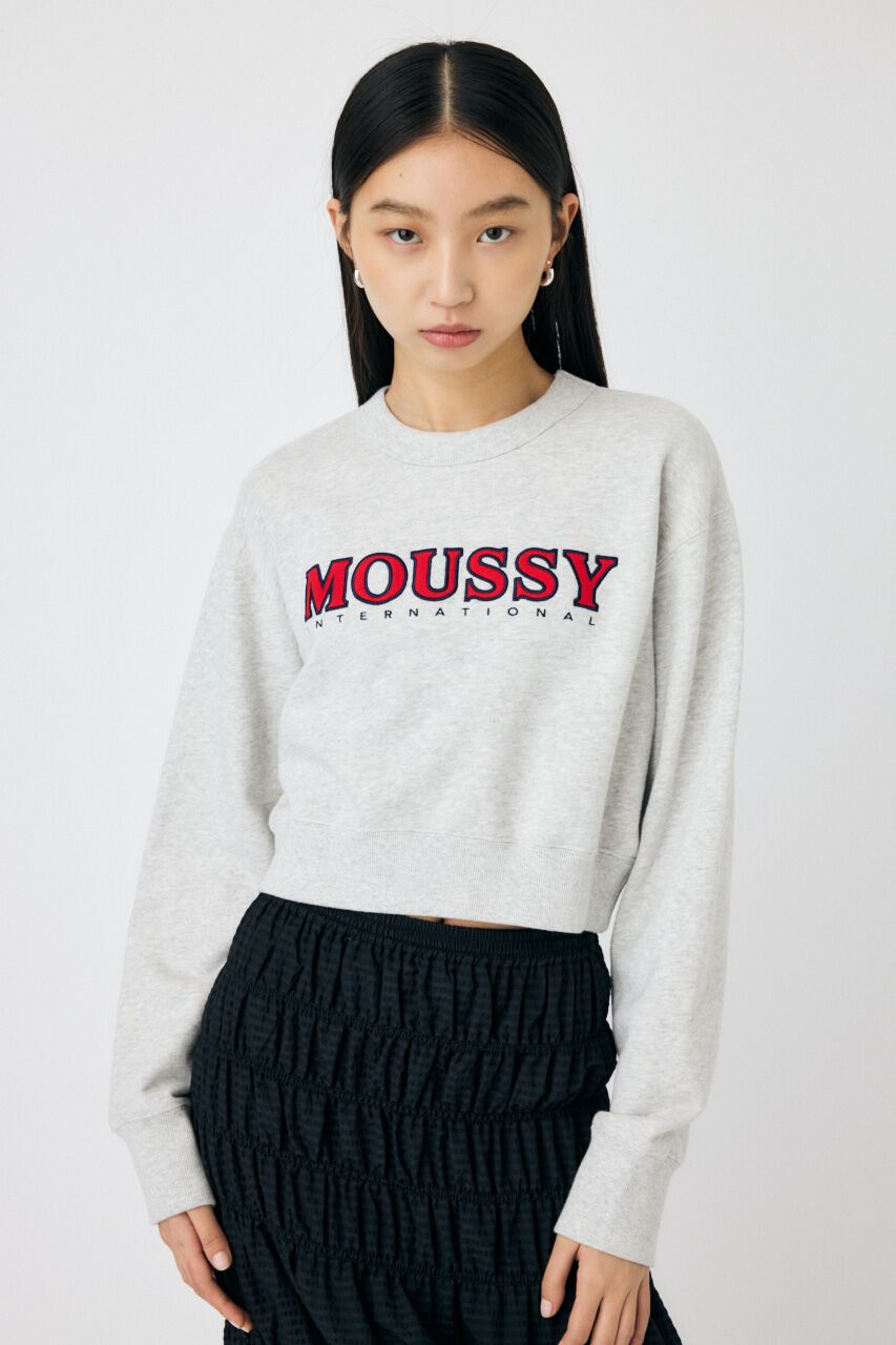 MOUSSY「MOUSSY TWILL アップリケ プルオーバー」|パーカー|