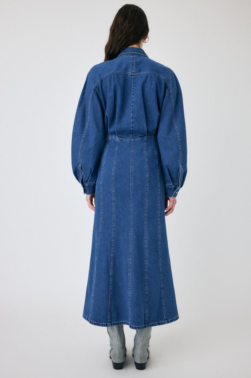 MOUSSY「DENIM SHIRT ドレス」|ワンピース|