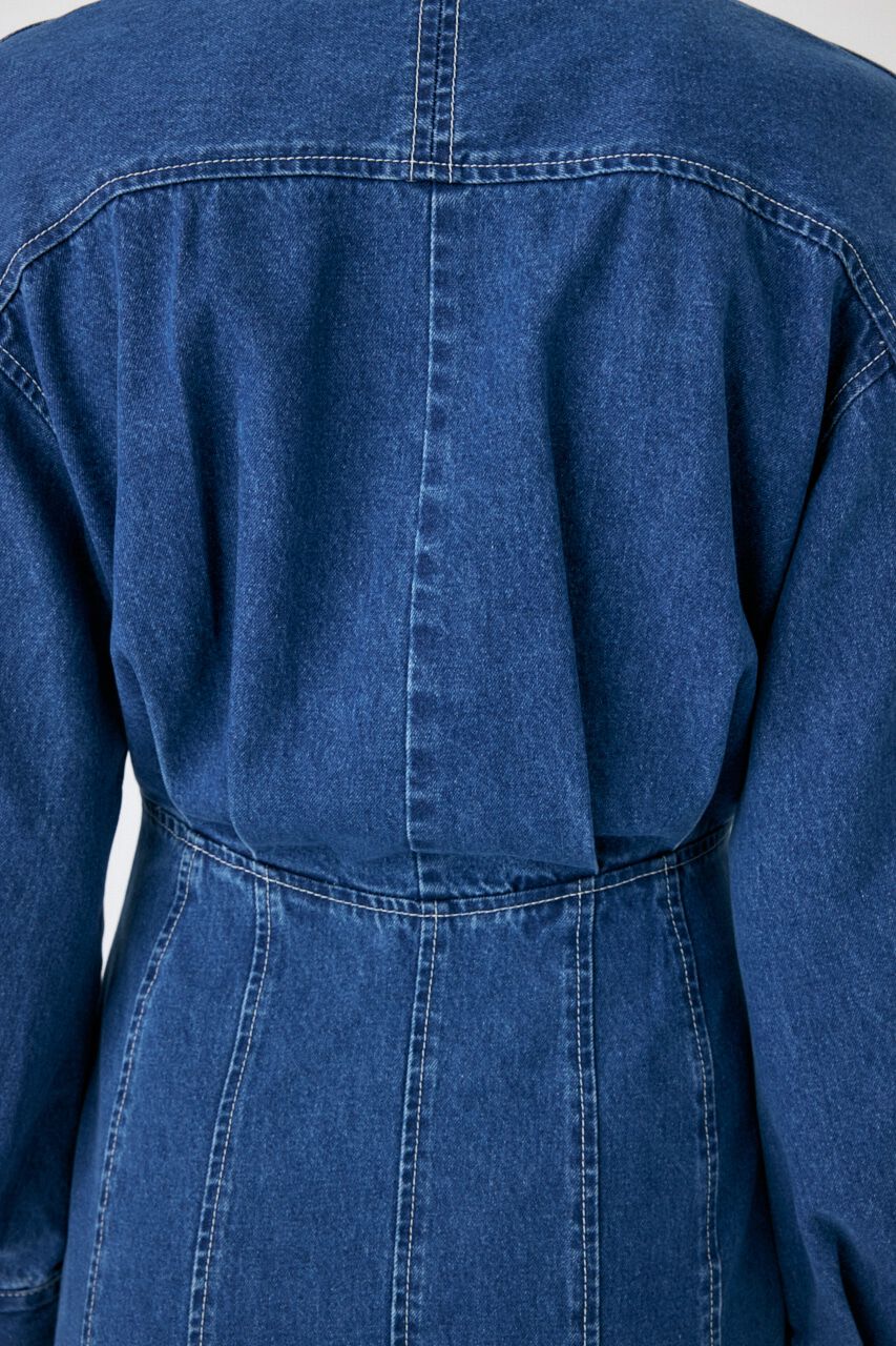 MOUSSY「DENIM SHIRT ドレス」|ワンピース|