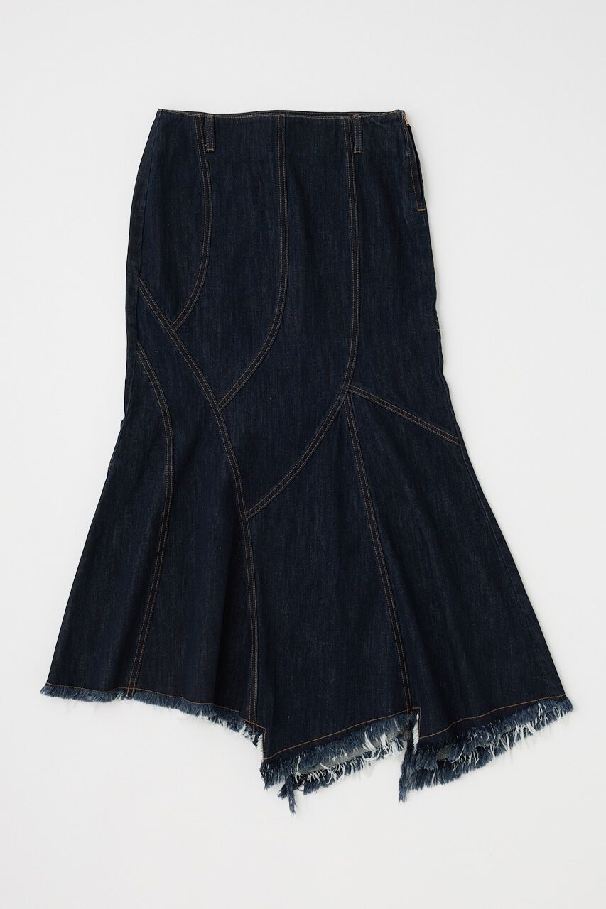 MOUSSY「PANEL MERMAID デニムスカート」|スカート|