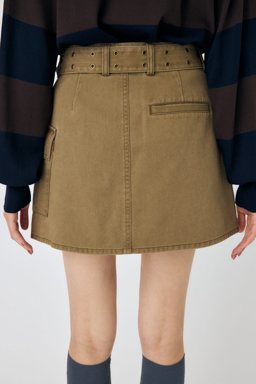 MOUSSY「BELT MINI スカート」|スカート|