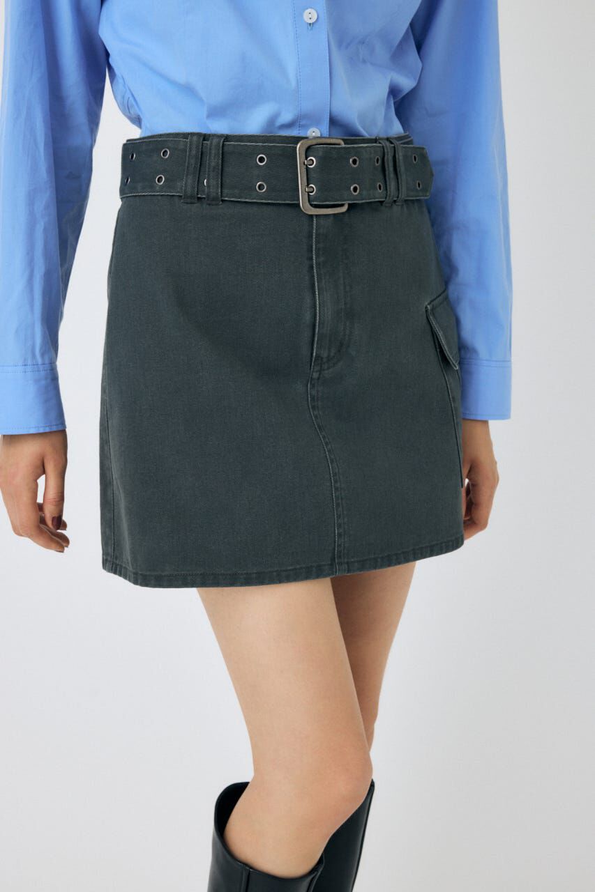 MOUSSY「BELT MINI スカート」|スカート|