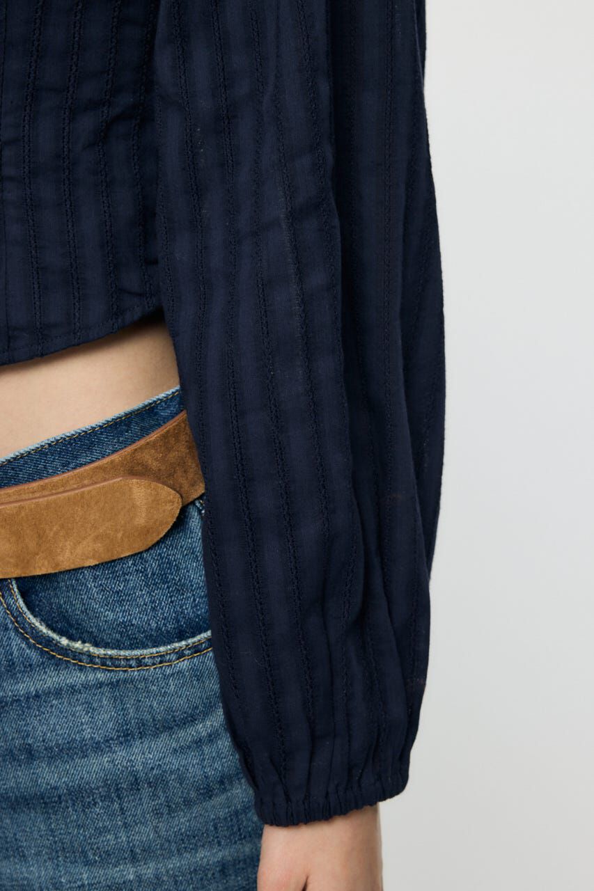 MOUSSY「LACE TRIMMED CORSET ブラウス」|シャツ・ブラウス|