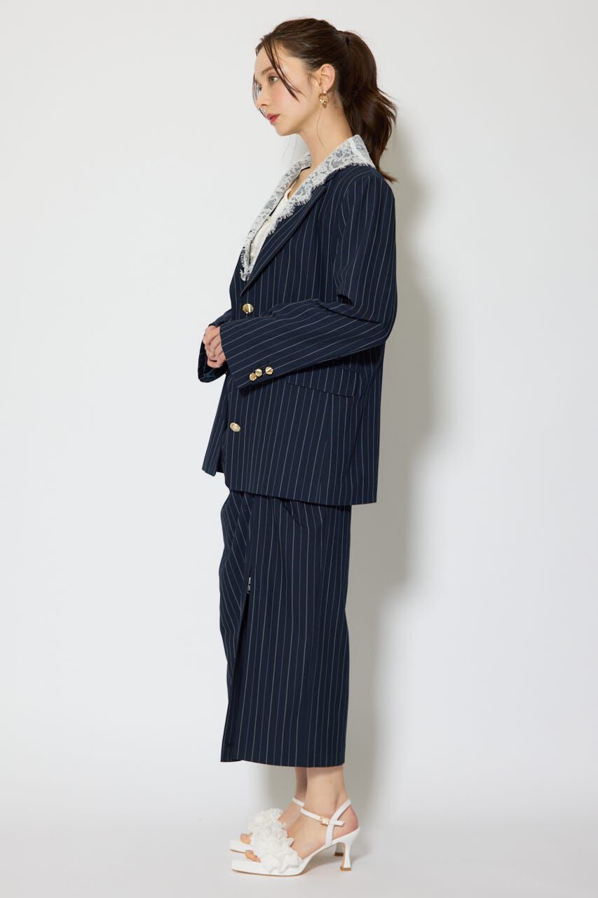 rienda「レースディティール2WAYテーラードジャケット」|その他|