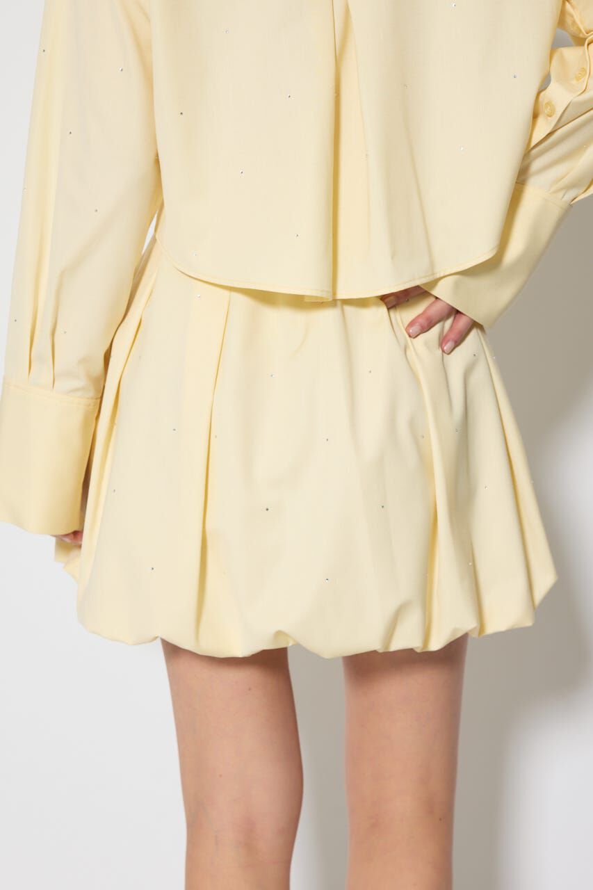 rienda「デコラティブバルーンミニスカート」|スカート|