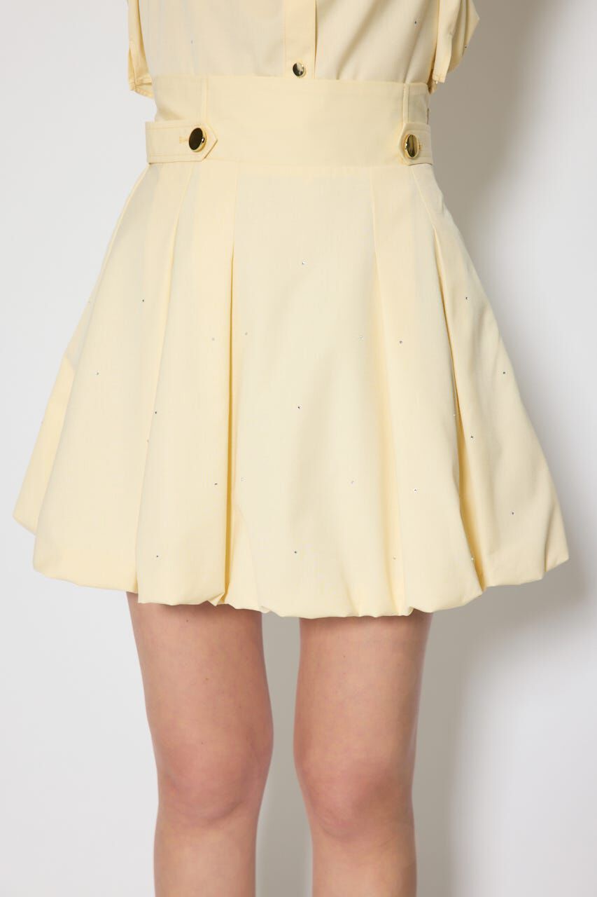 rienda「デコラティブバルーンミニスカート」|スカート|