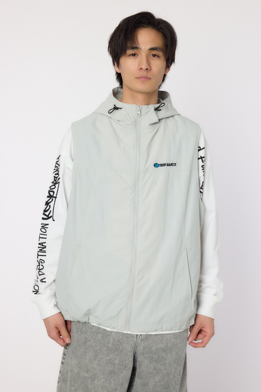 RODEO CROWNS「ドロストフーデッドベスト」|ダウンベスト・ベスト|