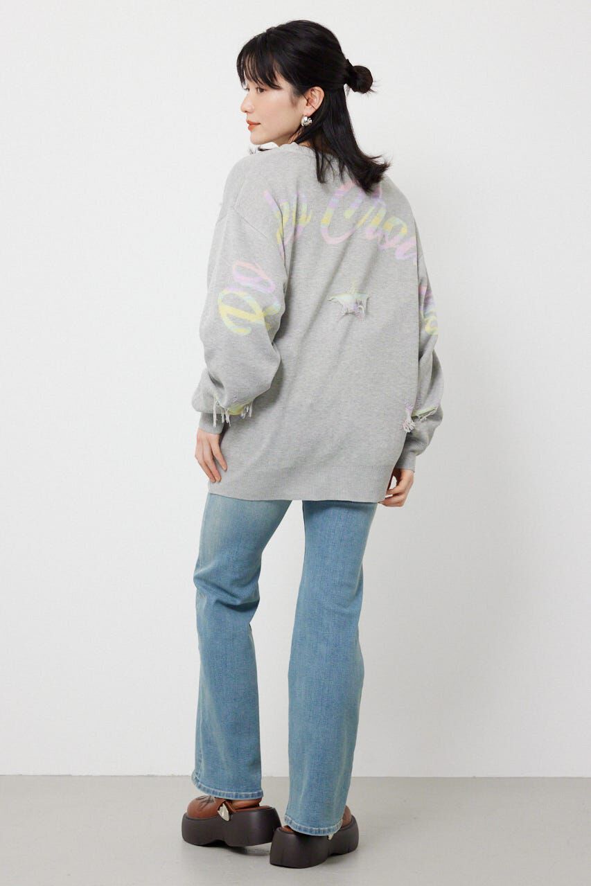 RODEO CROWNS「スター柄ニットカーディガン」|カーディガン|