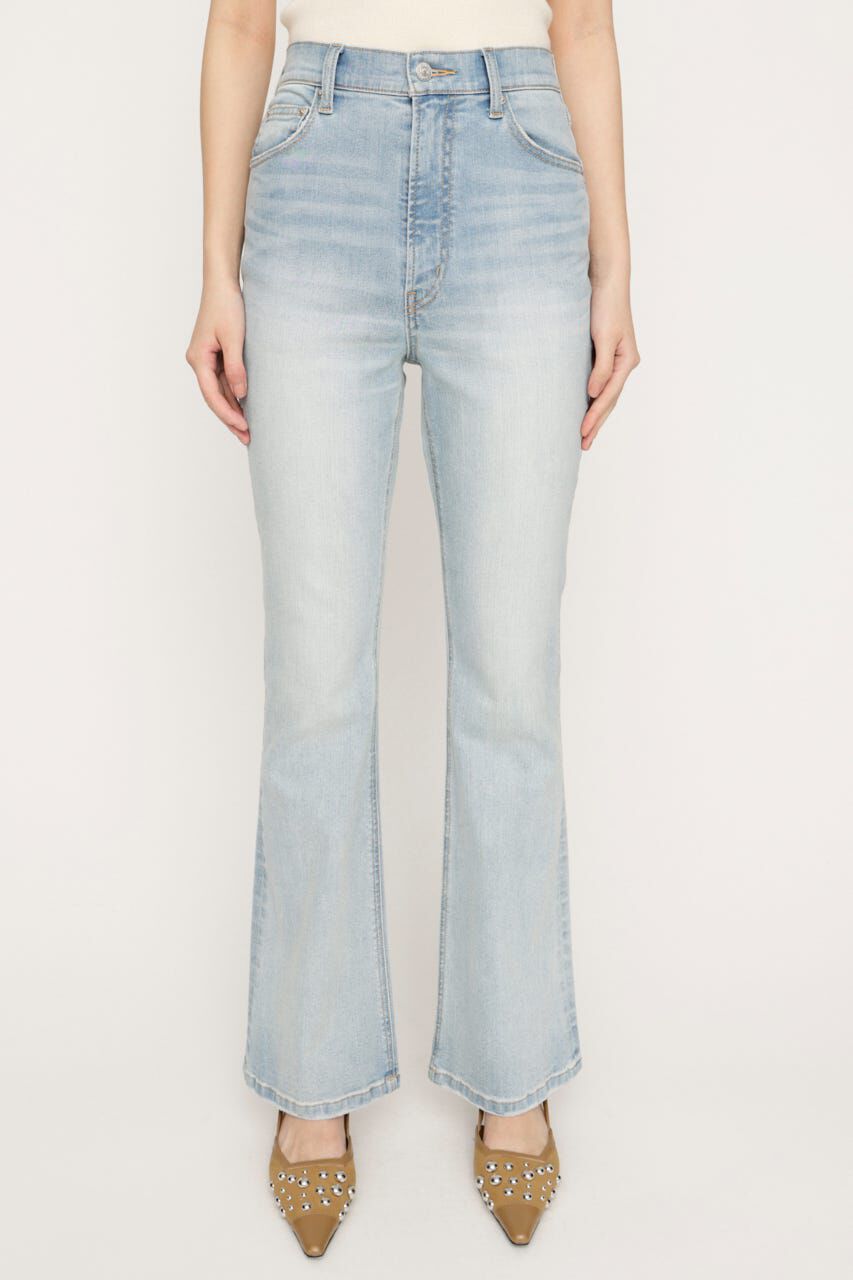 SLY「HW FLARE PT WITH ROICA（R）EF」|デニム|