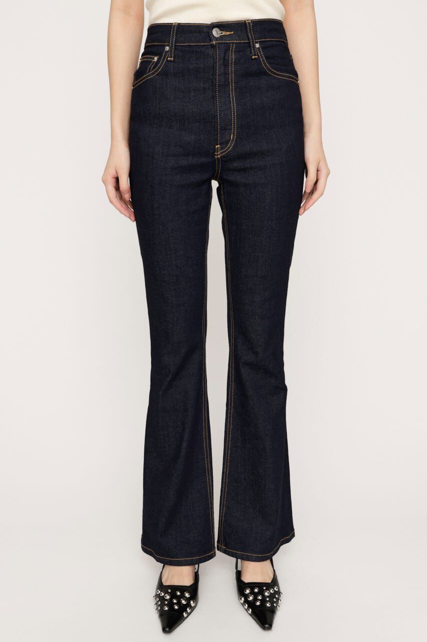 SLY「HW FLARE PT WITH ROICA（R）EF」|デニム|